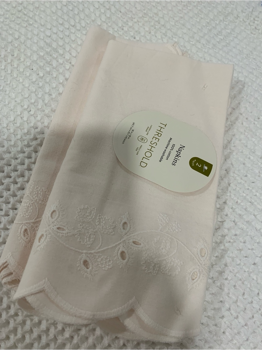Set of 6 Threshold napkins - Picture 2 of 4